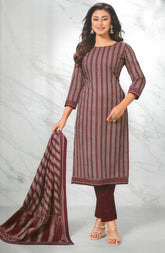 Ambarlyn Jaipur Cotton Ethnic Printed Salwar Kameez for Women with Cotton Dupatta and Pants